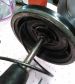 Air piston return spring