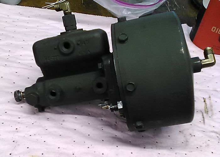 Brake power cluster assembled