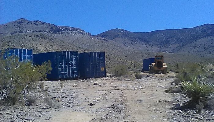 Containers reach destination